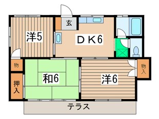 サンコ－ポ二俣川の物件間取画像